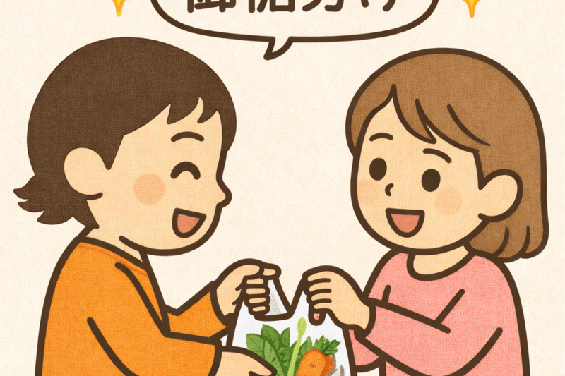 御裾分け — osusowake