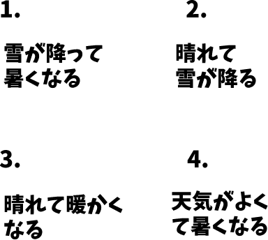 JLPT N4 日本語能力試験N4級聴解練習 130: