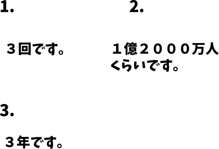 JLPT N5 日本語能力試験N5級聴解練習 123